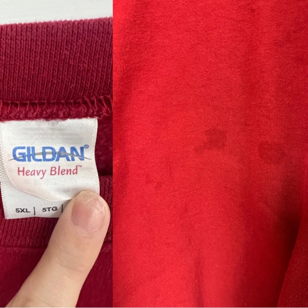 Gildan Men's Crimson Alabama Sweatshirt - Picture 3 of 3